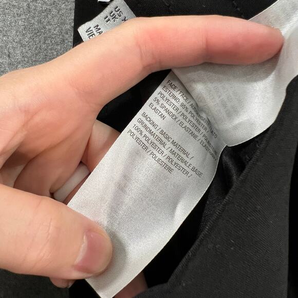 Susan Graver Petite LK Fusion Pull-On Crop Pant Black Petite XX-Small - Picture 8 of 8